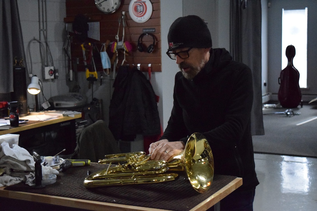 Eric Mikich, Brass & Percussion Repair at McCourt's Music